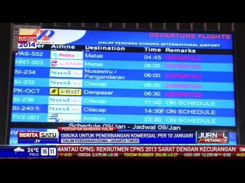 Bandara Halim Perdanakusuma Siap Layani Penerbangan Komersial