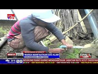 Warga Banjarnegara Manfaatkan Gas Alam Sebagai Pengganti Elpiji