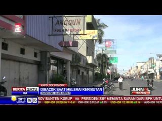 Lerai Keributan, Kepala Kapolsek di Bandung Dibacok