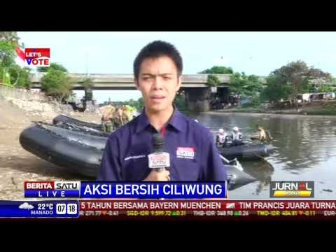 Upaya Normalisasi Didukung Aksi Ciliwung Bersih