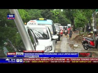 Dipadati Pengunjung, Arus Lalin di Ragunan Macet
