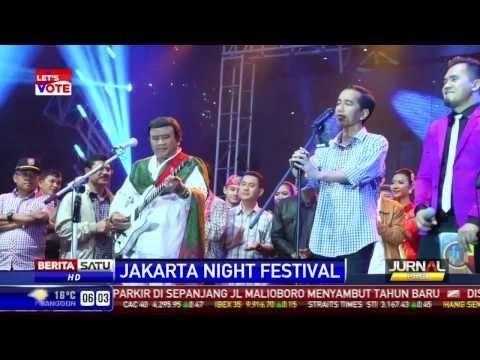 Jokowi-Rhoma Irama Duet Darah Muda