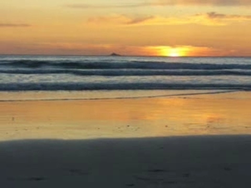 Coucher de soleil en Bretagne
