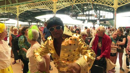 Fãs australianos de Elvis fazem viagem no tempo