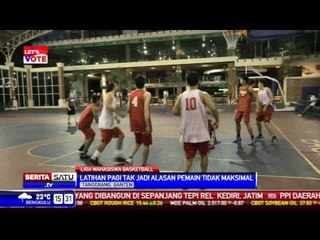 Tim Basket UPH Berlatih Subuh Agar Studi dan Olahraga Imbang