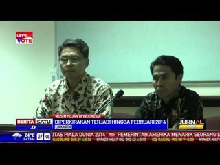 BMKG: Musim Hujan Diprediksi Terjadi Hingga Februari 2014
