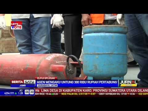 Polres Tanjung Perak Tangkap Pengoplos Elpiji