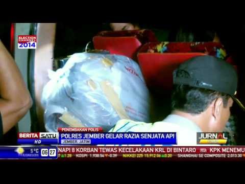 Polres Jember Razia Terorisme di 7 Titik