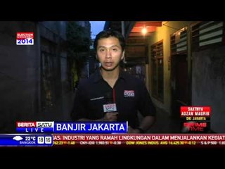 Laporan Langsung Banjir di Kampung Pulo