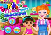 Dora Flower Store Slacking - Best Baby Games For Girls