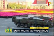 Seúl: advierten que Corea del Norte tiene plutonio para diez bombas atómicas