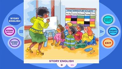 Learn English for Kids   Collection of Easy stories for children - Weather chart