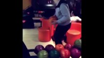 Bowler hits the roof on failed bowling attempt (2017) 