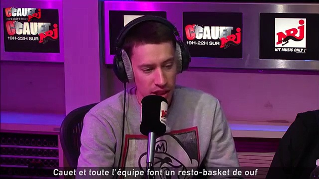 Cauet et toute l'équipe font un resto-basket de ouf - C’Cauet sur NRJ