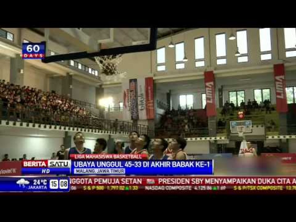 Universitas Surabaya Kalahkan Universitas Brawijaya 92-61