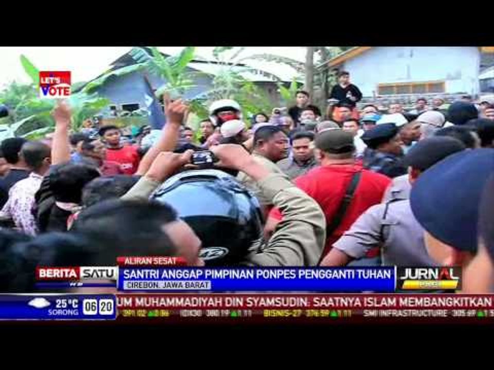 Ratusan Orang Gerebek Ponpes di Cirebon yang Diduga Sesat