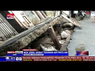 Tergerus Air, Fasilitas MCK di Menteng Ambruk