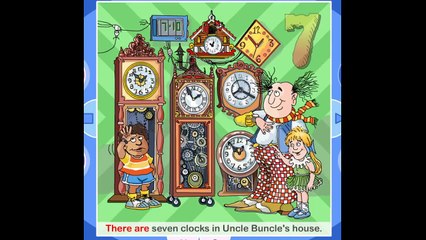 Learn numbers for kids with car, Train, television, clock, gorillas, dog