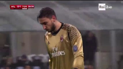 Andrea Belotti Goal HD - AC Milan 0-1 Torino 12.01.2017 HD