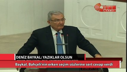 Baykal'dan Bahçeli'ye: Yazıklar olsun