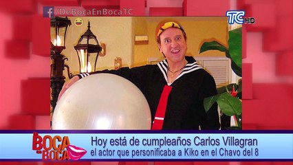 Hoy está de cumpleaños Carlos Villagran el actor que personificaba a Kiko en el Chavo del 8