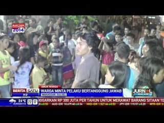 Warga Kepung Rumah Pelaku Tabrak Lari