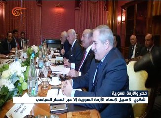 شكري يربط الحل في سوريا بالتفاوض والقضاء على ...