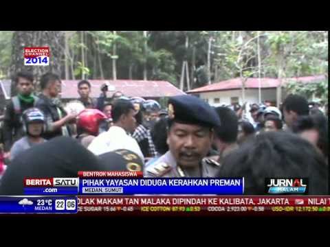 Mahasiswa Bentrok dengan Preman