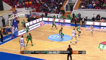 Basket - Euroligue (H) : Le résumé vidéo de Brose Bamberg - Unics Kazan 63-58