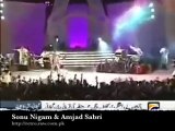 Amjad Sabri vs Sonu Nigam Performance in LIVE Show in India - Downloaded from youpak.com
