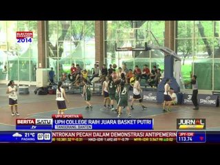 UPH College Raih Juara Basket di Kompetisi Sportiva