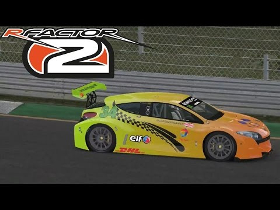 rFactor 2 | Mills Metropark | Renault Megane Practice Lap | TRL