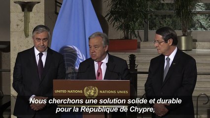 Accord sur Chypre "proche" mais "pas de miracles" à attendre