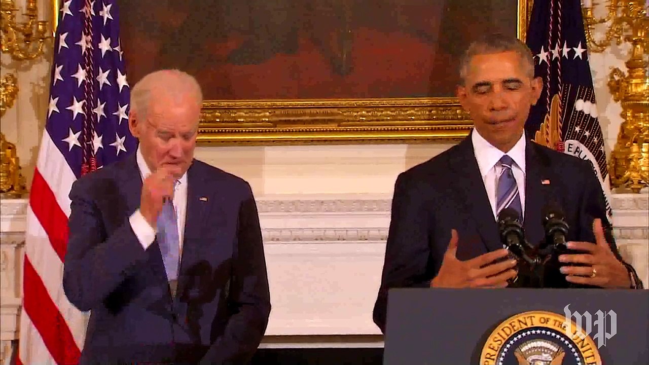President Obama honors an emotional Joe Biden