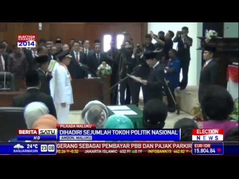 Mendagri Lantik Gubernur Maluku Terpilih