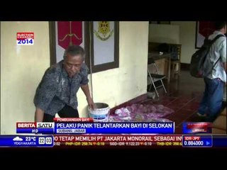 Pelajar SMA Buang Bayi di Selokan