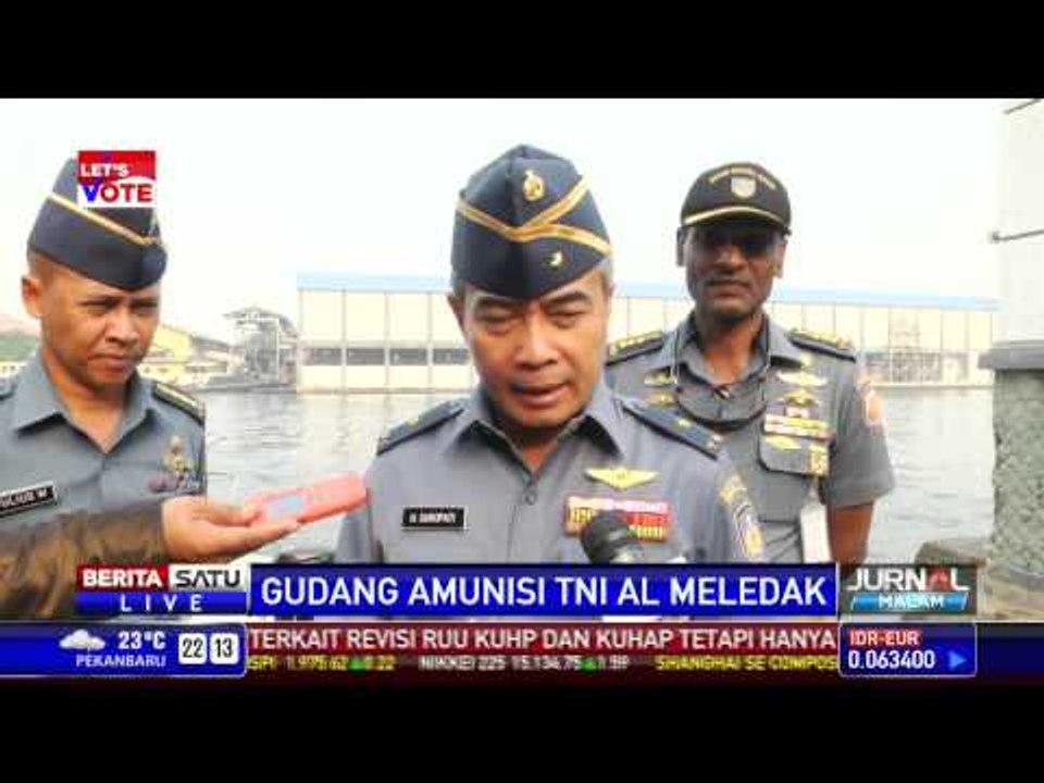 Korban Ledakan Gudang Amunisi Jadi 92 Orang