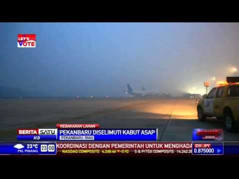 Kabut Asap Ganggu Jadwal Penerbangan di Pekanbaru