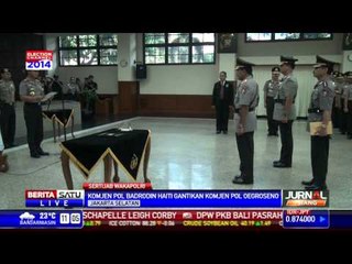 Wakapolri Baru Badrodin Haiti Resmi Dilantik