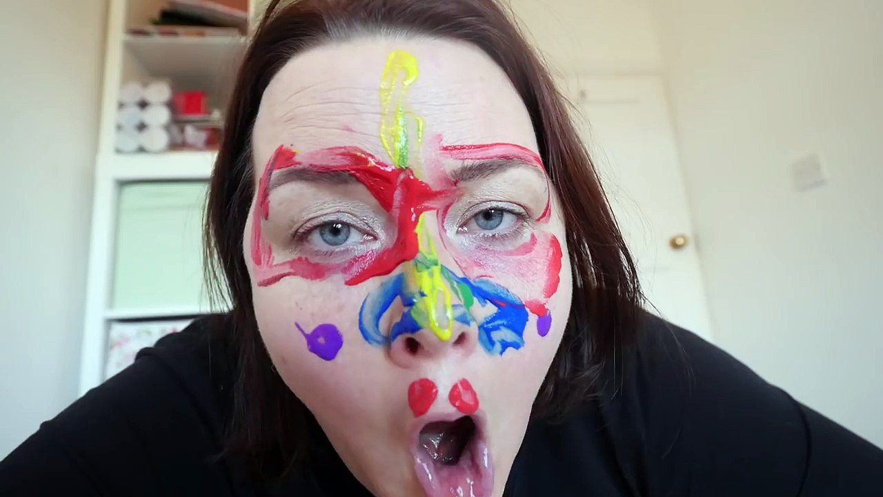 Learn Colors Face Painting for Kids Children Toddlers Finger Family Nursery Rhymes Learning Video