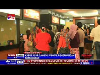 Kabut Asap Ganggu Penerbangan di Pekanbaru