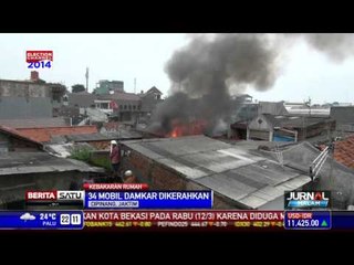 Api Lalap 4 Rumah di Cipinang Besar
