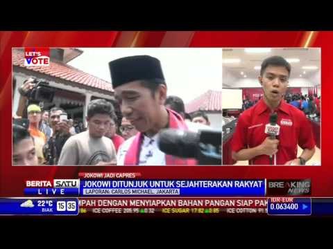 Pengurus Pusat PDIP Gelar Konferensi Pers Pencapresan Jokowi