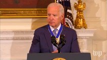 Biden reflects on the support of his two sons