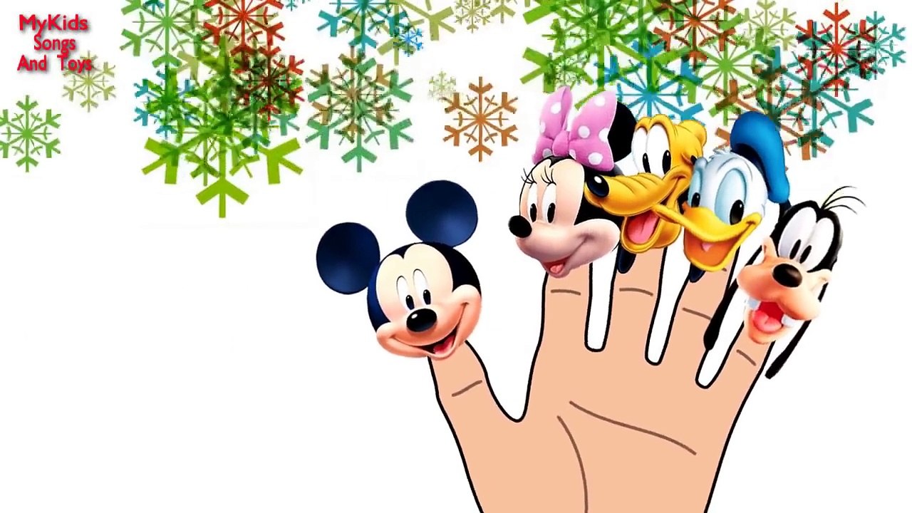 Mickey Mouse Donald Duck Goofy Finger Family Song Part 2 Nursery Rhyme