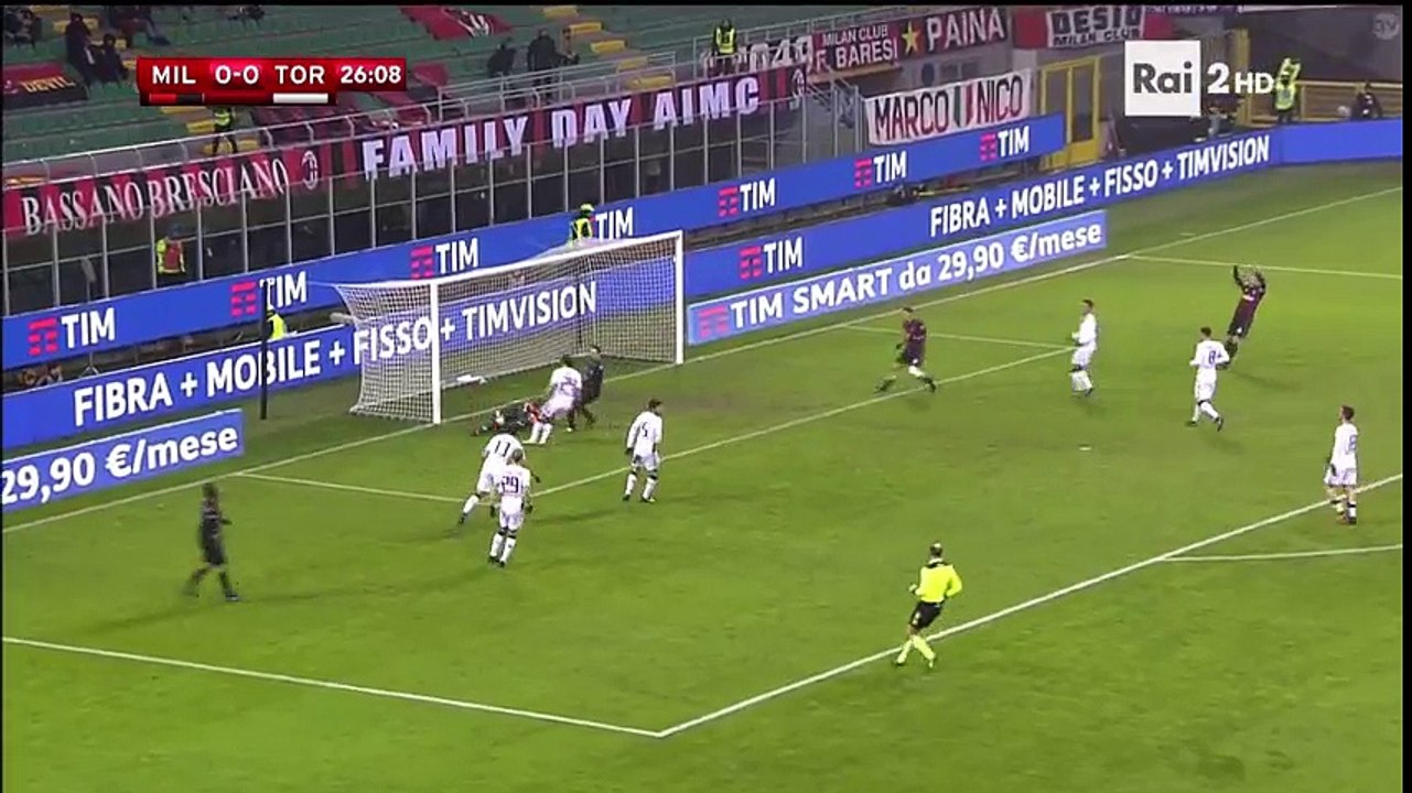 All Goals & highlights - Milan 2-1 Torino - 12.01.2017ᴴᴰ