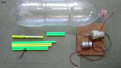 How to Make a Revolving Table Fan at Home - Best out of waste