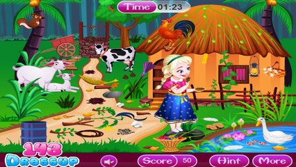 Anna Farm House Cleaning | Best Game for Little Girls - Baby Games To Play