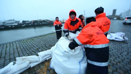 "Dieter", la tempête frappe côte belge - préparatifs et premières bourrasques