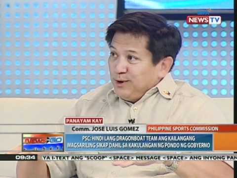 News to Go interviews - Comm. Jose Luis Gomez ng Philippine Sports Commission